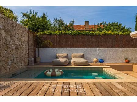 maison loft contemporaine et design avec piscine