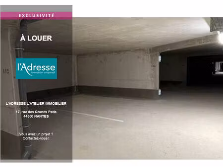 location parking / box  nantes
