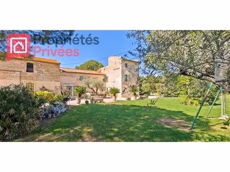 rare et exceptionnel ! mas provençal du xviie siècle entre alpilles et camargue
