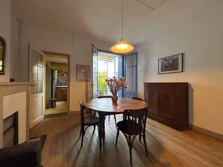 coeur de ville - maison de ville de 75 m² avec jardin