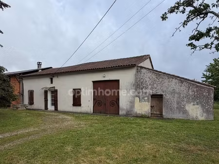 taponnat. maison 64 m² à rénover avec dépendances sur terrain de 1471 m²