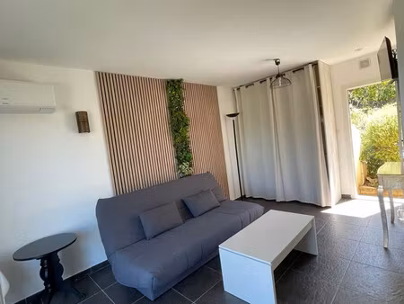 studio 24 m² vue mer – investissement locatif – propriano