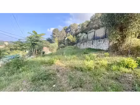 vente terrain gorbio