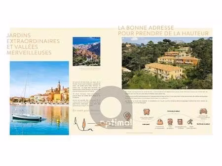 menton - programme neuf - livraison fin 2025 - 3 pieces avec terrasse + parking en...