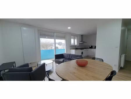 appartement olivet val 3 pièces meublé avec balcon