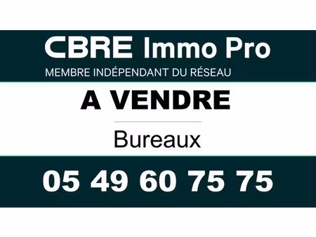 vente bureau civray 477 m²