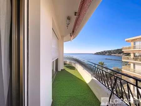 roquebrune cap martin - 3p bord de mer avec double parking sécurisé