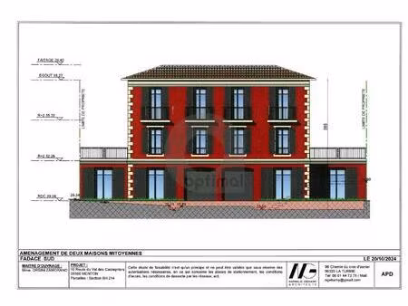 deux maisons mitoyenne permis accorde et purge