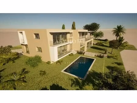 terrain projet villa vallauris vue mer