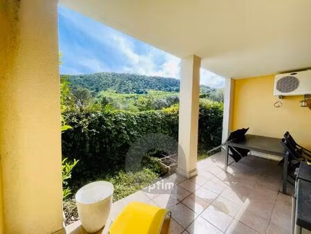 proche eze village  3 p en rdj  terrasse/jardin garage