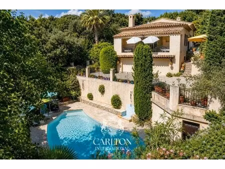 saint paul de vence : exclusivité charmante villa provencale