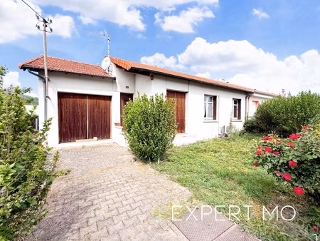 maison 87 m2 avec grand garage 38 m2 jardin 464 m2 - la plaine - à rénover
