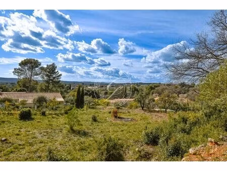 a vendre flayosc - terrain constructible de 1290 m2