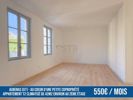 location appartement 2 pièces 42m² aubenas 07200