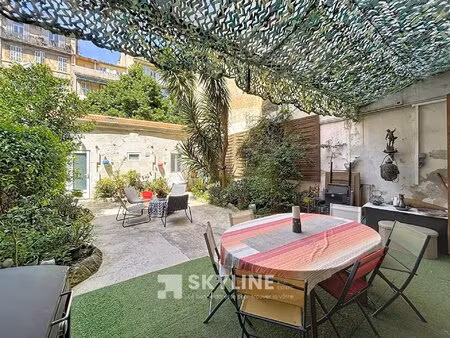 rare - appartement 65 m2 avec jardin à deux pas du palais longchamps