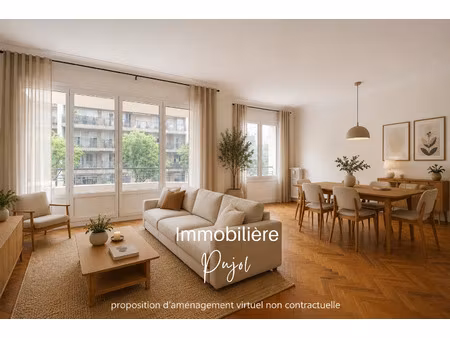 exclusivite - grand t3 de 85m2 avec balcon et cave - marseil