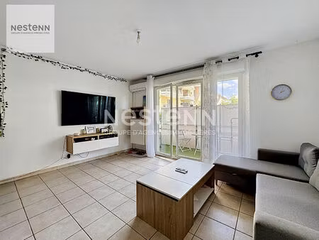 appartement 3 pièce(s) 56 m2 residence fermé et sécurité avec piscine .