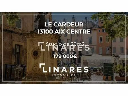 le cardeur - studio de 29m2 - 13100 aix centre