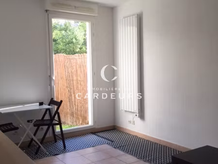 location studio meublé aix en provence ouest avec jardin