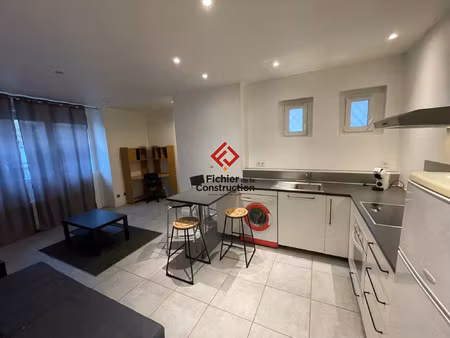 location appartement 2 pièces 37 m² à grenoble (38100)