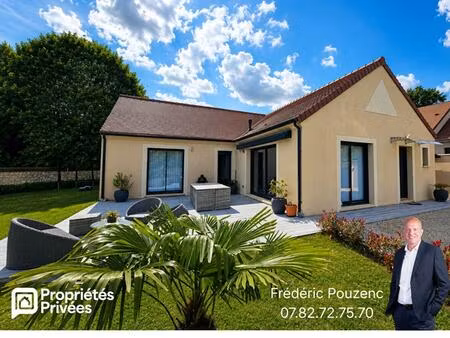 rare / houdan 5 mn / maison de plain-pied récente dans un village prisé du 78