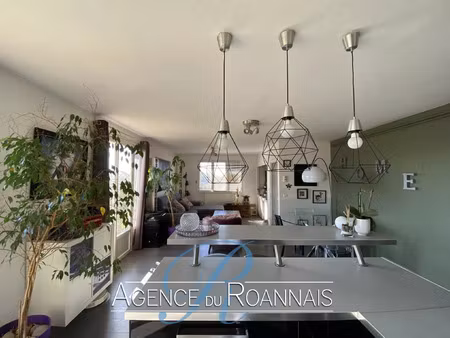 vente appartement 3 pièces 55 m² le coteau (42120)