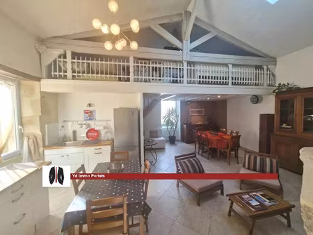 vente maison 4 pièces 112 m² à portets (33640)  216 000 €