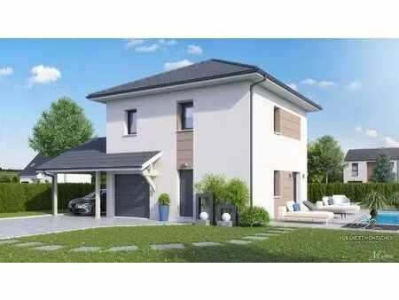 maison neuve sciez | 4 chambres | 95.7 m² | terrain 585 m² | garage