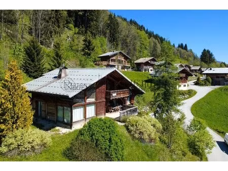chalet vue panoramique - les gets