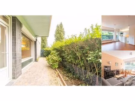 rez-de-chaussée à vendre avec terrasse et 1 chambre   woluwe-saint-pierre (vbe19627)