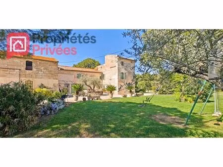 rare et exceptionnel ! mas provençal du xviie siècle entre alpilles et camargue