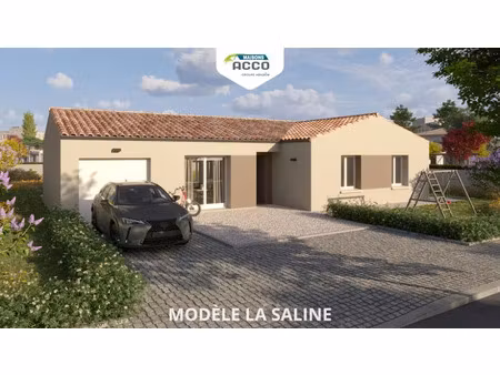 vente maison neuve 5 pièces 109 m² à anais (17540)  260 450 €
