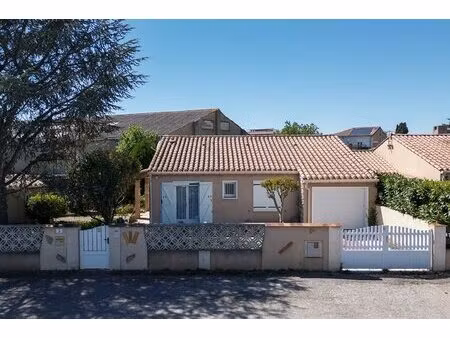 carcassonne - pierre blanche - villa t3 102m² (77m² hab.) avec jardin  garage et pac