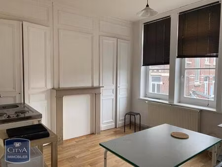 location appartement 1 pièce 23m² lille 59000