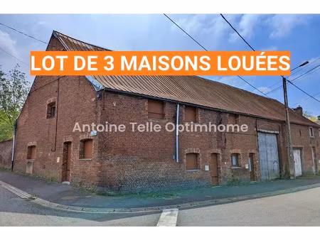 vente immeuble 214 m² le cateau-cambrésis (59360)