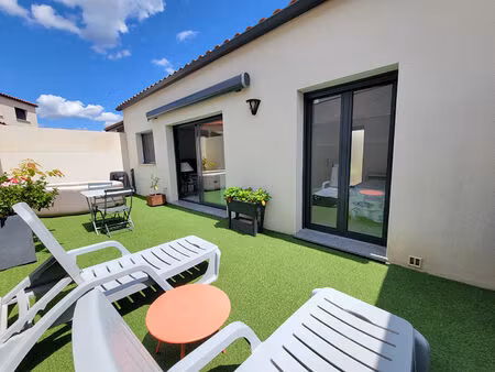 vente maison 4 pièces  96.54m²  ortaffa