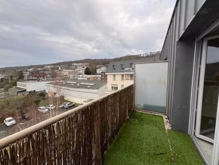 location appartement 2 pièces 50m² deville les rouen 76250