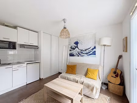location appartement 2 pièces  25.16m²  nantes