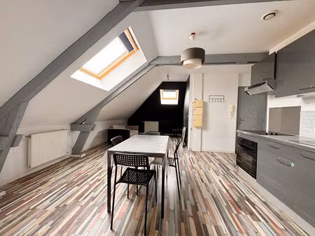 appartement 4 pièces à louer à recquignies - dernier étage  calme et bien équipé