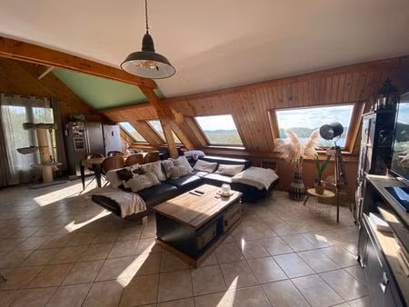 immeuble atypique avec vue sur le lac bleu - roeux