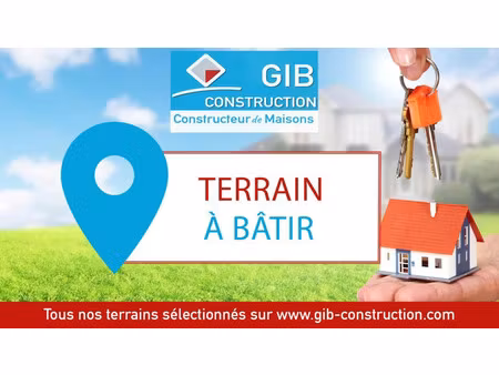 vente terrain à construire 1194 m² la brède (33650)