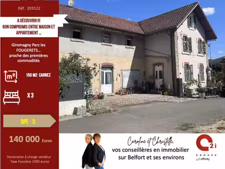 appartement 5 pièces - 120 m²