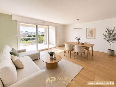 appartement 64 m² la rochelle -terrasse 22 m² - ascenseur - parking - dpe b