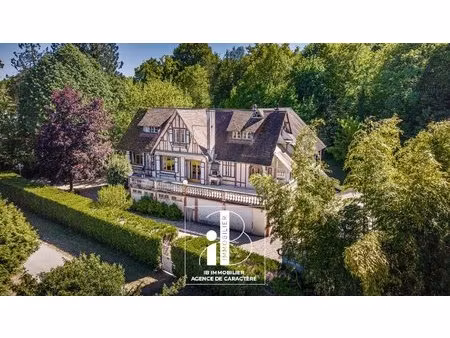 samois – propriété en bord de seine – 267 m² – berge privative & ponton