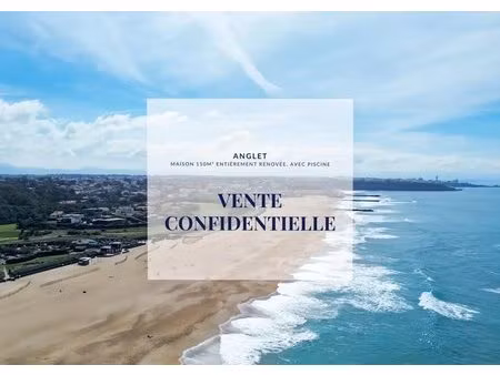 maison rénovée avec piscine de 5 pièces de 150 m² à anglet