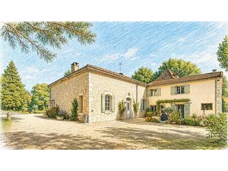 bien d’exception : deux maisons rénovées dans un cadre naturel privilégié- lectoure
