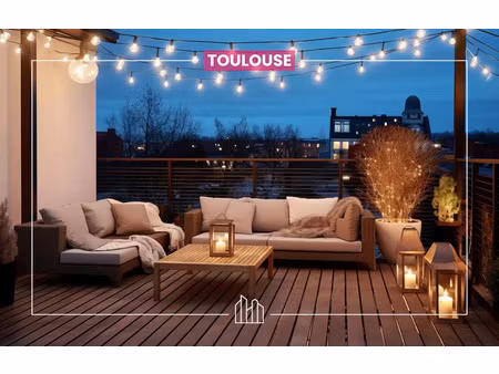 vente appartement neuf 2 pièces 59m2 toulouse - 309000 € - surface privée