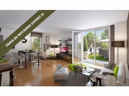 appartement 3 pièces avec jardin
