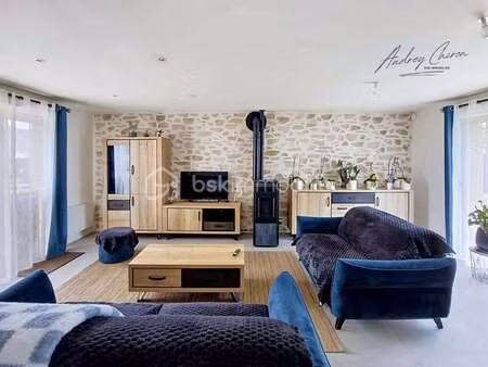 vente maison piscine au lion-d'angers (49220) : à vendre piscine / 139m² le lion-d'angers