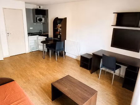 t1 meuble a vendre- villeurbanne - résidence etudiante recente